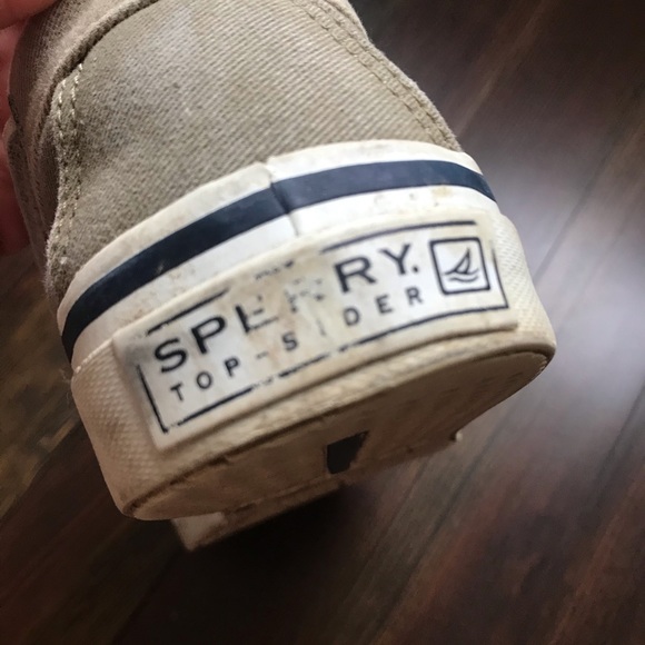 Sperry Canvas Bahama Boat Shoes - Picture 7 of 10